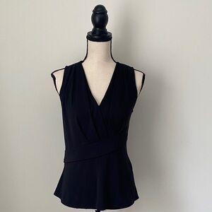 Banana Republic Elegant Black Sleeveless Top